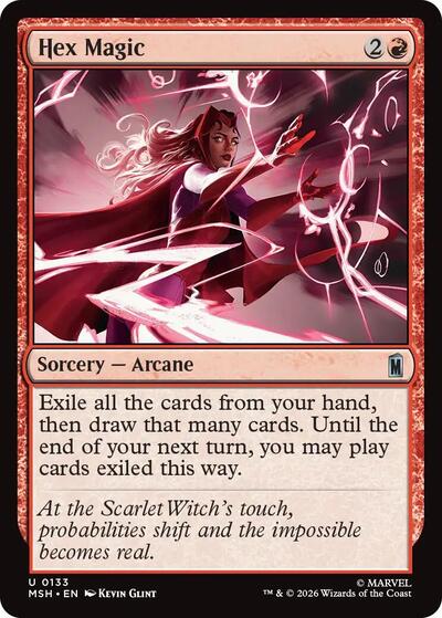 Hex Magic MSH #133 (Near Mint Uncommon) Magic: The Gathering: Marvel Super Heroes