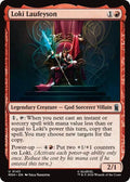 Loki Laufeyson MSH #143 (Near Mint Uncommon) Magic: The Gathering: Marvel Super Heroes