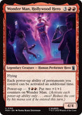 Wonder Man, Hollywood Hero MSH #160 (Near Mint Uncommon) Magic: The Gathering: Marvel Super Heroes