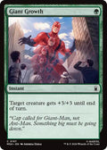 Giant Growth MSH #167 (Near Mint Common) Magic: The Gathering: Marvel Super Heroes