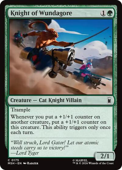 Knight of Wundagore Marvel Super Heroes MSH #175 (Common) Magic: The Gathering: