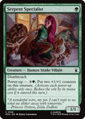 Serpent Specialist Foil MSH #186 (Near Mint Common) Magic: The Gathering: Marvel Super Heroes