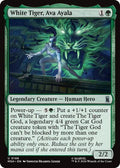White Tiger, Ava Ayala Foil MSH #196 (Near Mint Uncommon) Magic: The Gathering: Marvel Super Heroes