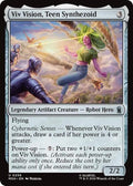 Viv Vision, Teen Synthezoid MSH #256 (Near Mint Uncommon) Magic: The Gathering: Marvel Super Heroes