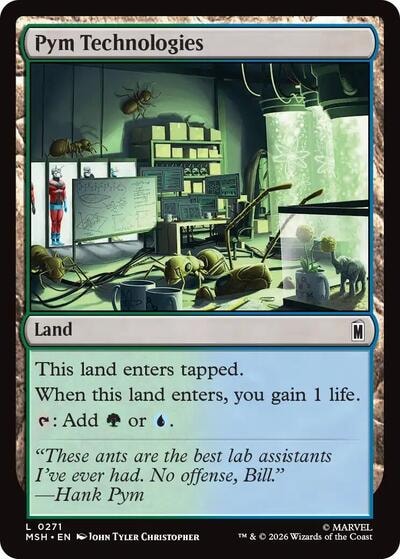Pym Technologies Marvel Super Heroes MSH #271 (Land) Magic: The Gathering: