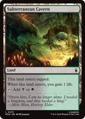 Subterranean Cavern Marvel Super Heroes MSH #273 (Land) Magic: The Gathering: