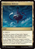 Villainous Hideout MSH #276 (Near Mint Uncommon) Magic: The Gathering: Marvel Super Heroes