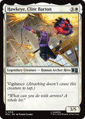Hawkeye, Clint Barton (0518) MSC #518 (Near Mint Uncommon) Magic: The Gathering: Commander: Marvel Super Heroes