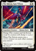The Falcon, Sam Wilson (0837) MSC #837 (Near Mint Uncommon) Magic: The Gathering: Commander: Marvel Super Heroes