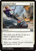 Hawkeye's Shot (0839) MSC #839 (Near Mint Common) Magic: The Gathering: Commander: Marvel Super Heroes