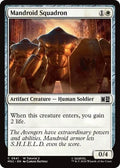 Mandroid Squadron (0841) MSC #841 (Near Mint Common) Magic: The Gathering: Commander: Marvel Super Heroes