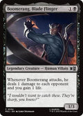 Boomerang, Blade Flinger MSC #534 (Near Mint Common) Magic: The Gathering: Commander: Marvel Super Heroes
