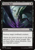 Doom Blade MSC #576 (Near Mint Uncommon) Magic: The Gathering: Commander: Marvel Super Heroes