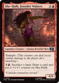 She-Hulk, Jennifer Walters MSC #554 (Near Mint Uncommon) Magic: The Gathering: Commander: Marvel Super Heroes
