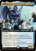 Dragon Man, Reformed Robot (Extended Art) MSC #400 (Near Mint Rare) Magic: The Gathering: Commander: Marvel Super Heroes