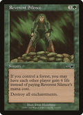 Reverent Silence NMS #111 (Heavily Played Common) Magic: The Gathering: Nemesis