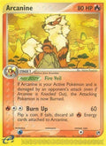 Arcanine SS #15/100 (Heavily Played Rare) Pokemon: EX Sandstorm
