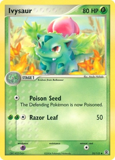 Ivysaur RG #35/112 (Lightly Played Uncommon) Pokemon: EX FireRed & LeafGreen