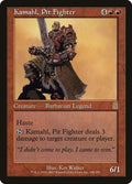 Kamahl Pit Fighter Foil ODY #198 (Moderately Played Rare) Magic: The Gathering: Odyssey