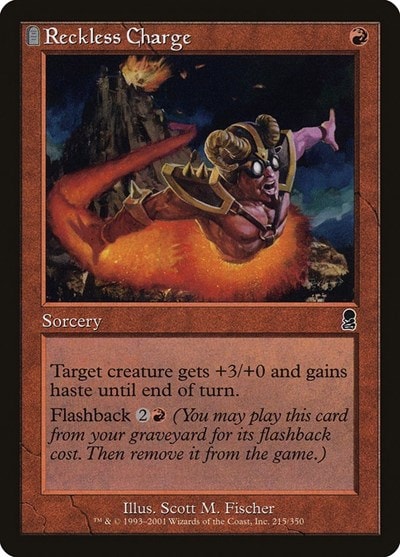 Reckless Charge Odyssey ODY #215 (Common) Magic: The Gathering: