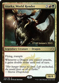 Atarka, World Render Foil PRE #149 (Near Mint Promo) Magic: The Gathering: Prerelease Cards