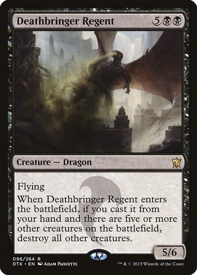 Deathbringer Regent DTK #96 (Near Mint Rare) Magic: The Gathering: Dragons of Tarkir