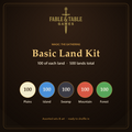 500 Basic Land Lot Magic the Gathering MTG